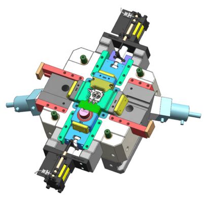 Factory Custom OEM High Pressure Die Casting Mould Cylinder Head Die Cast Mold